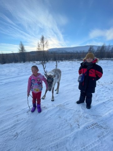 Ewenken Kinder Sibirien