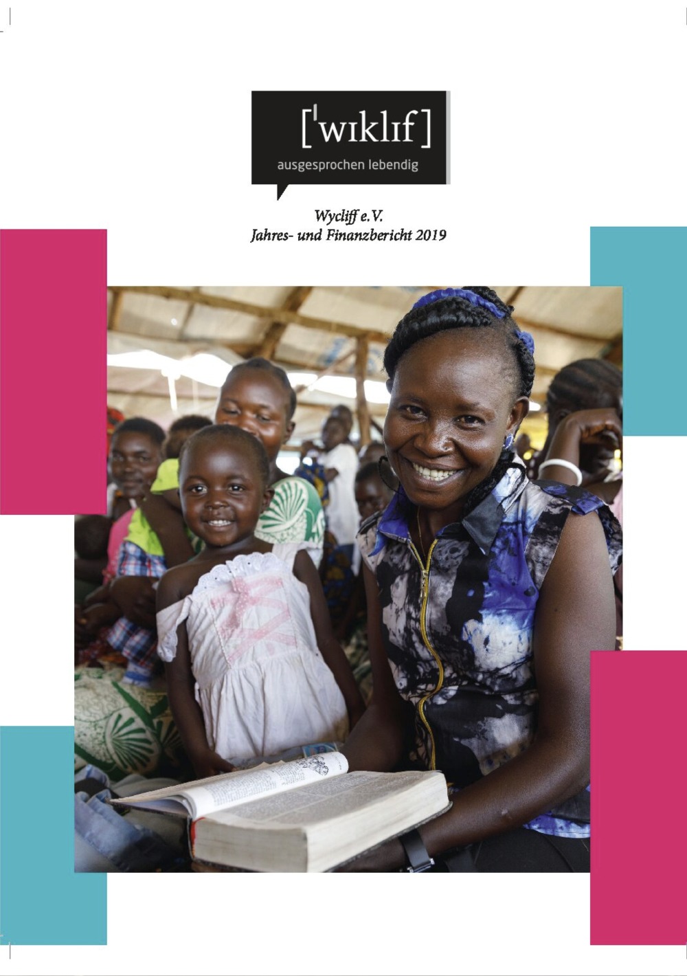 Titelblatt jahresbericht wycliff 2019