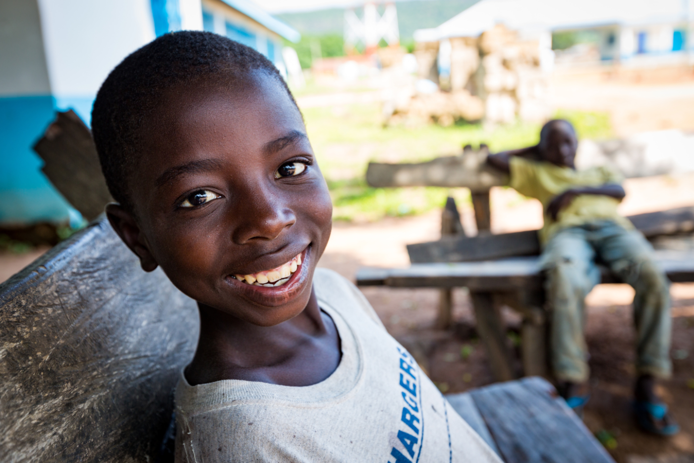 Junge in Ghana